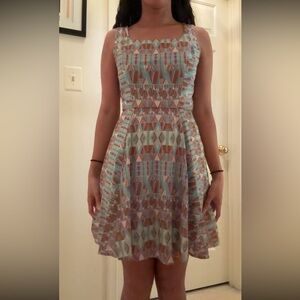 Geometric casual dress